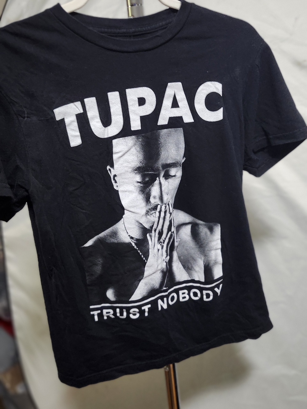 Tupac 'Trust Nobody' Black Graphic Tee
